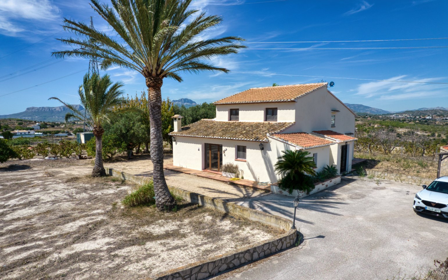 Charming Finca for Sale in Benissa Countryside with Sea Views and Flat Plot