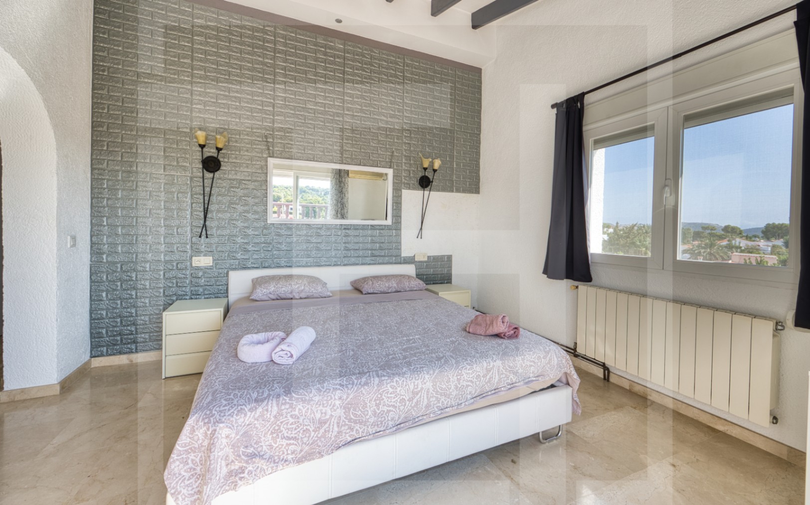Espectacular villa mediterránea con impresionantes vistas al mar en Moraira