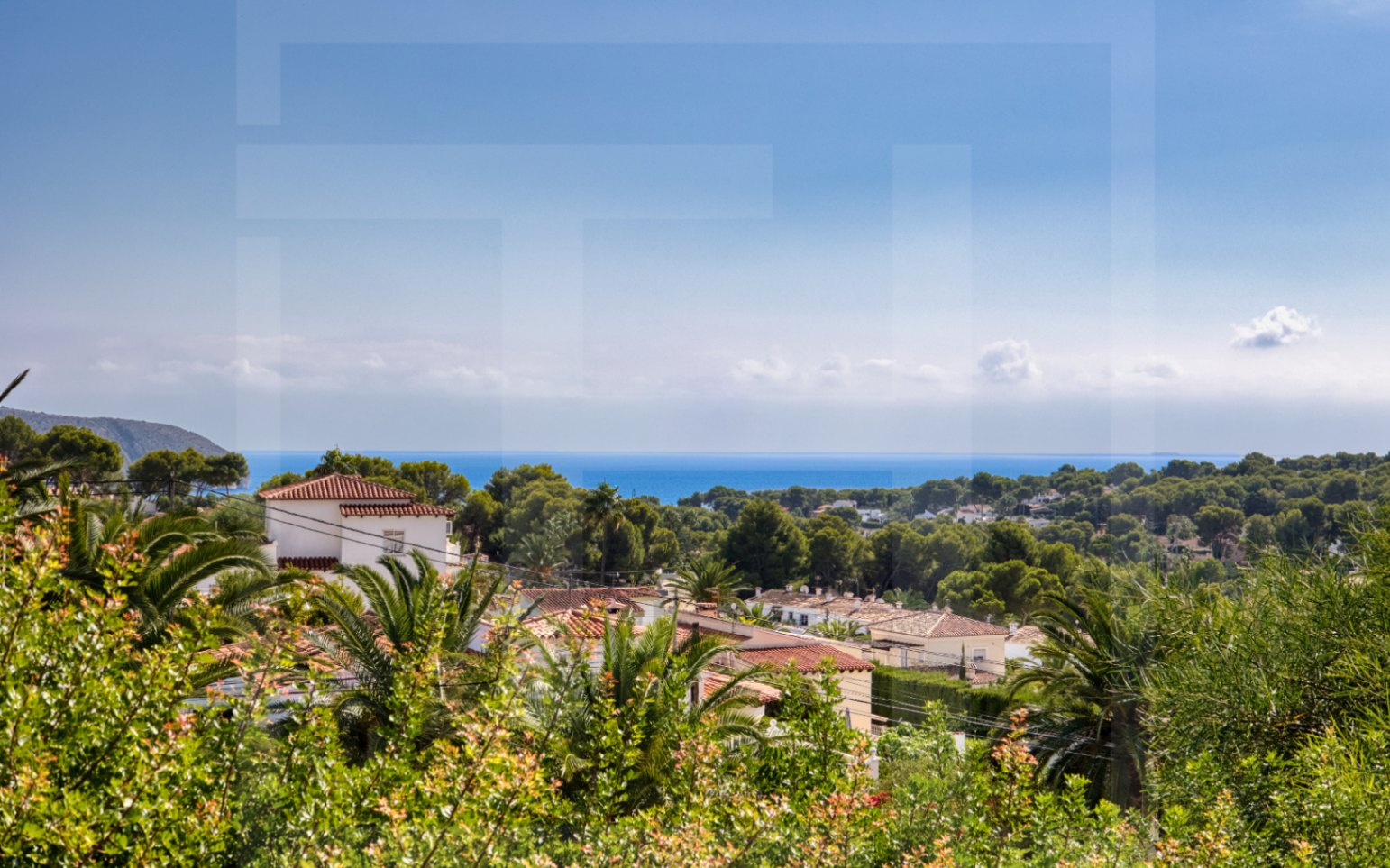 Espectacular villa mediterránea con impresionantes vistas al mar en Moraira