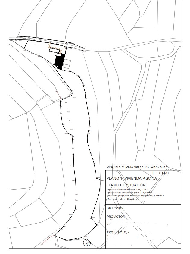 Countryside Attached Property with Reform Project, Pool, and Licence – Moraira