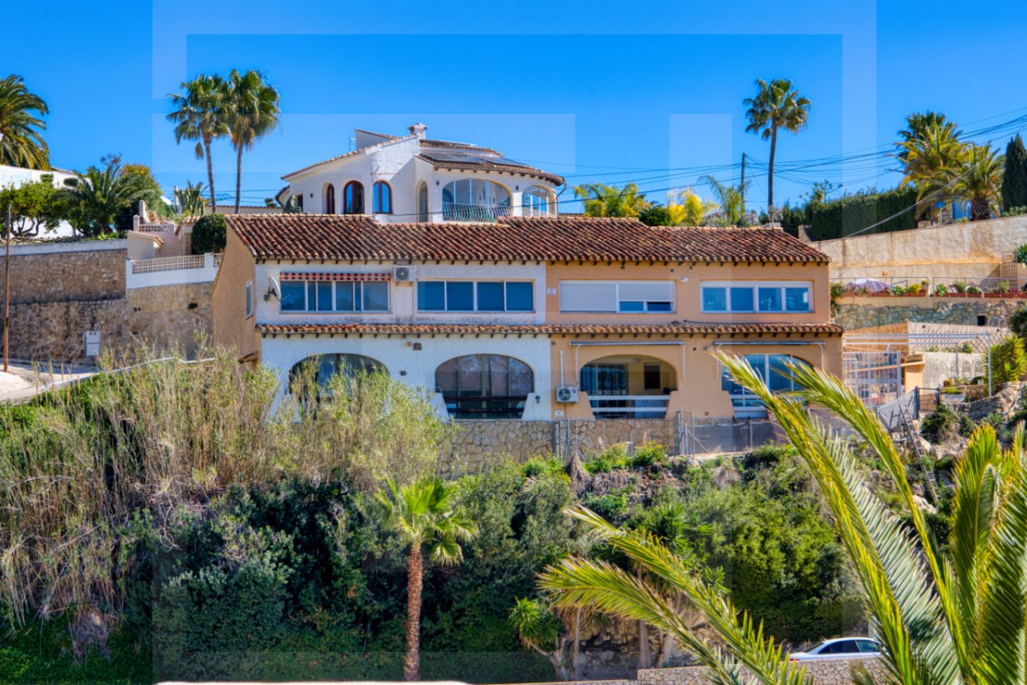 Apartment for sale with sea views in Benissa Costa (La Viña – Montemar), 1 bedroom, to be renovated.