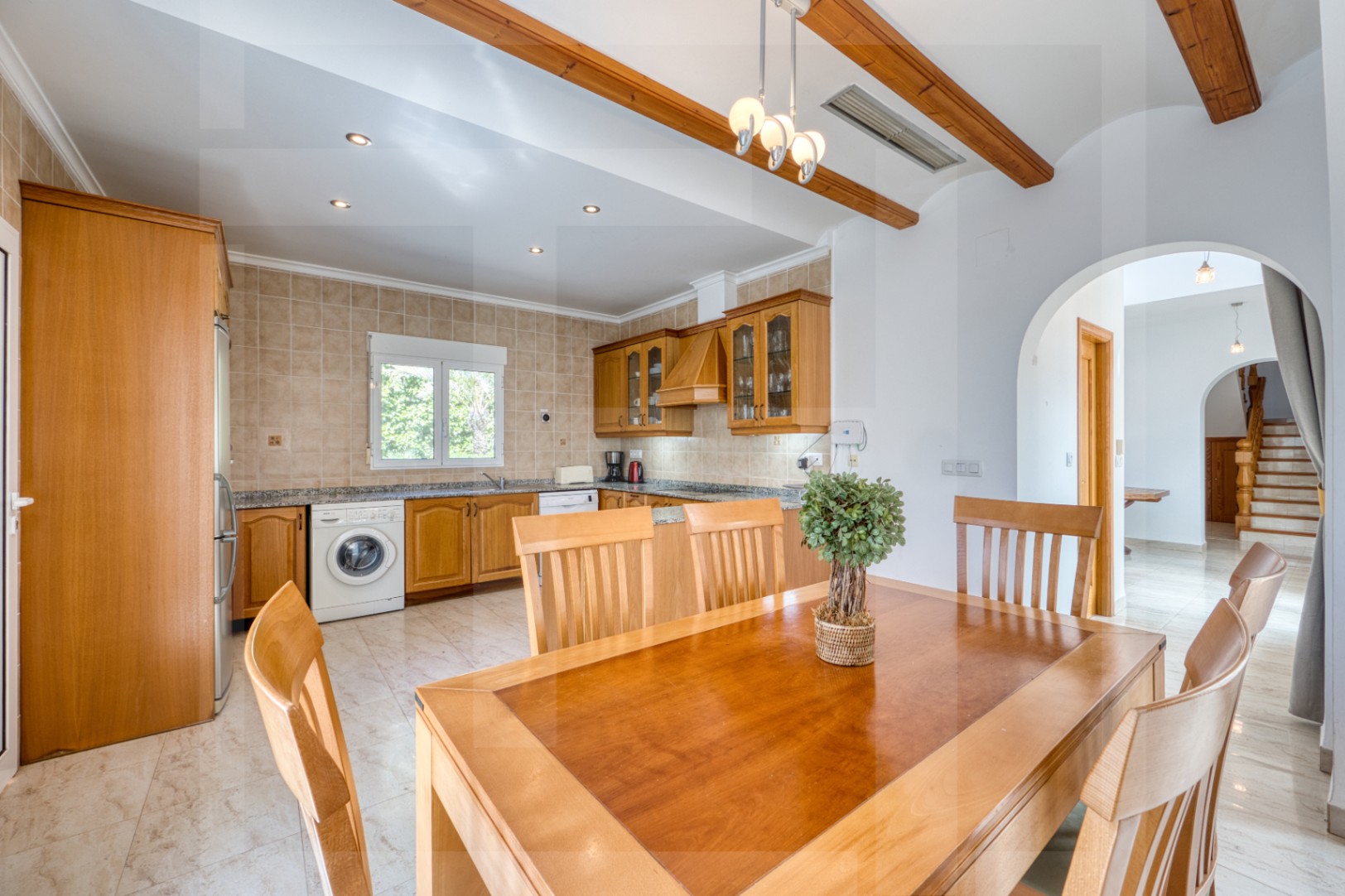 Villa for sale in La Sella with views of the sea, golf, and Montgó.