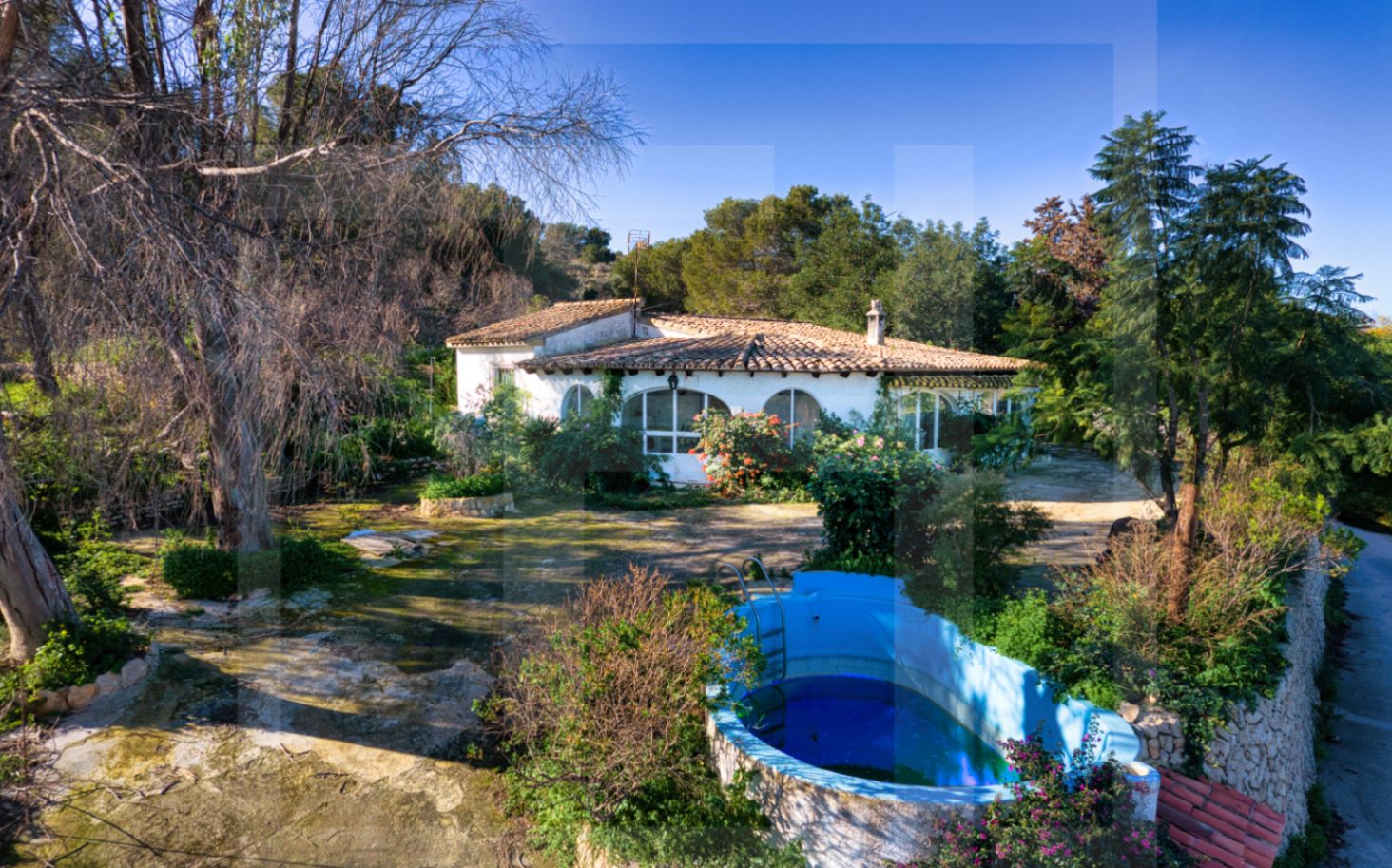 Charming Country Finca with Panoramic Sea Views in Benissa