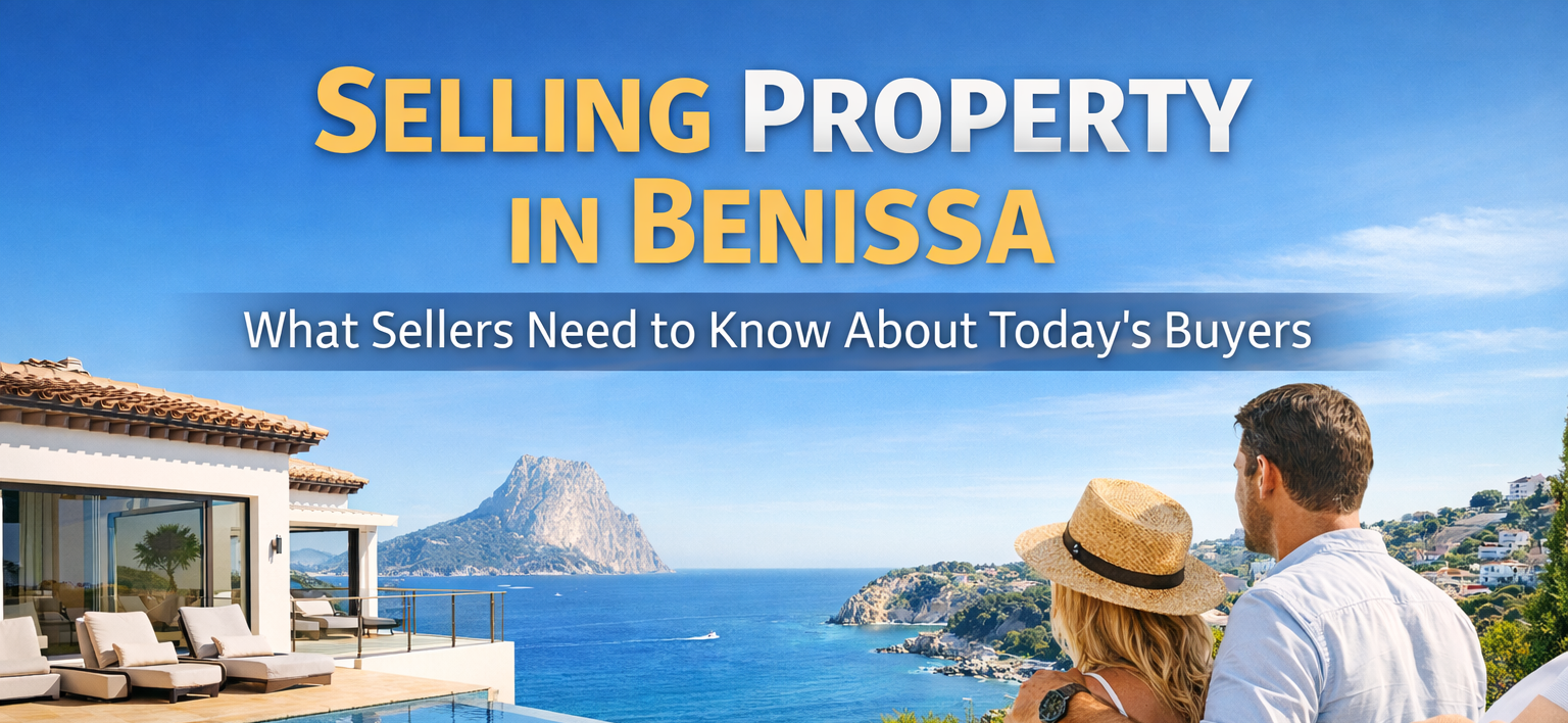 Vender Propiedad en Benissa: Lo Que Todo Vendedor Debe Saber Sobre los Compradores Actuales