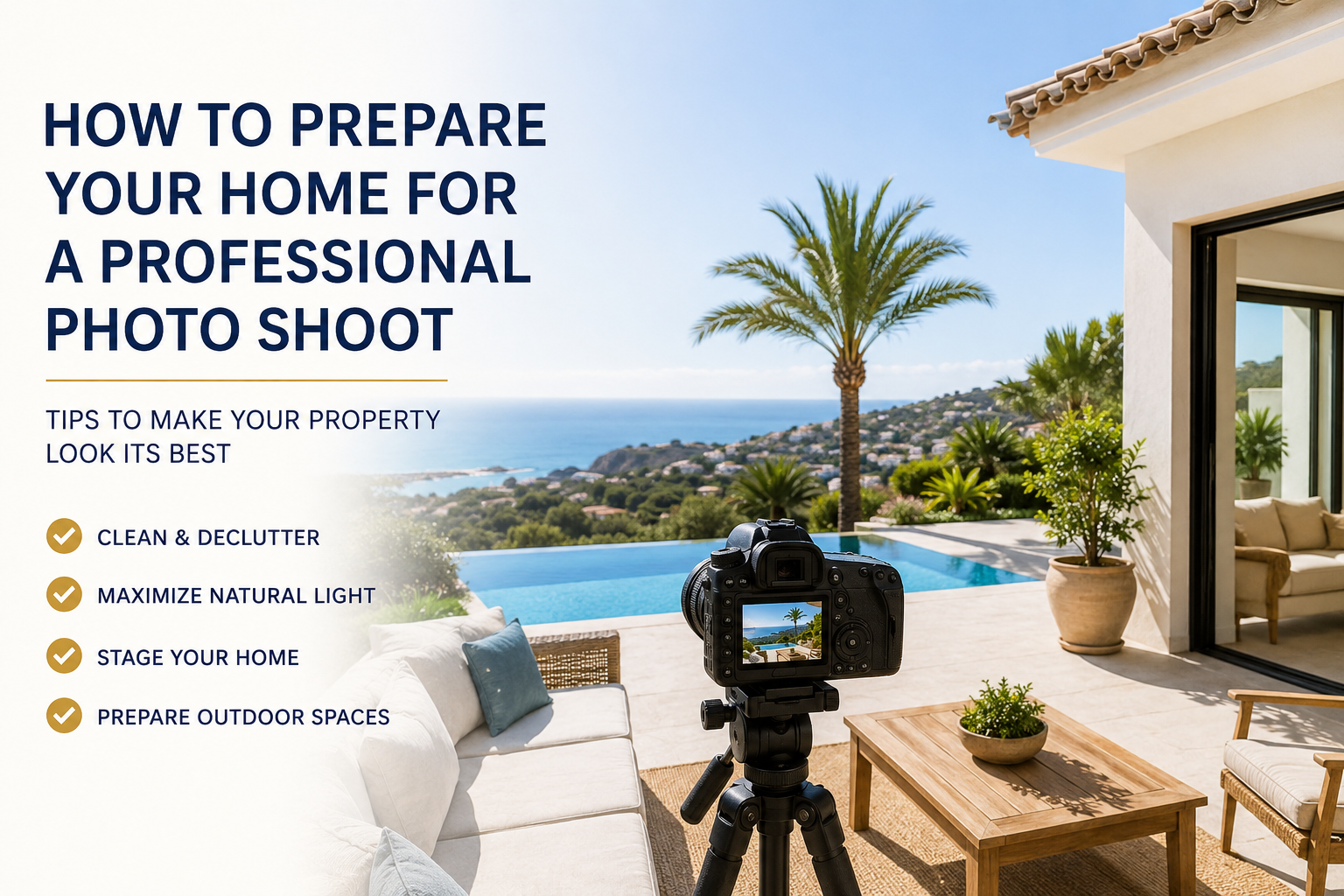 Professional Real Estate Photography in Benissa: Why It Helps Sell Your Property Faster and for More
