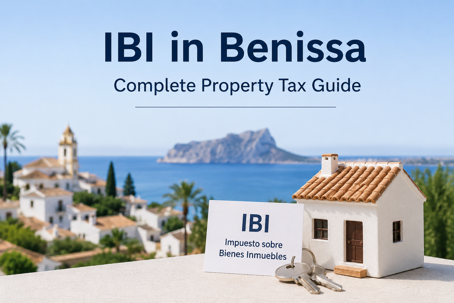IBI in Benissa (Impuesto sobre Bienes Inmuebles): Der vollständige Leitfaden für Immobilieneigentümer