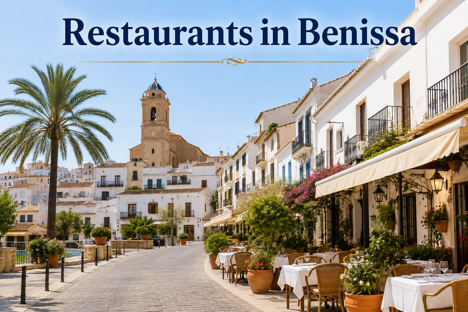 Restaurants in Benissa: Wo Sie essen können & die besten lokalen Restaurants